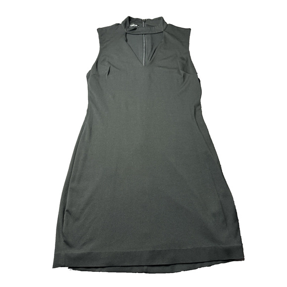 bebe Dresses & Skirts - BEBE Women's Black Sleeveless Bodycon Dress Mesh Upper Stretchy Size M/L